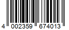 Barcode 4002359674013