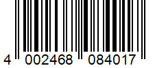 Barcode 4002468084017