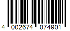 Barcode 4002674074901