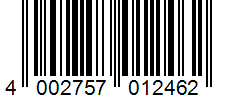Barcode 4002757012462