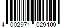 Barcode 4002971029109