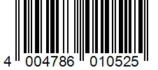 Barcode 4004786010525