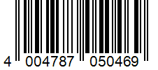 Barcode 4004787050469