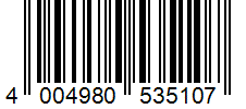 Barcode 4004980535107