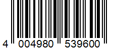 Barcode 4004980539600