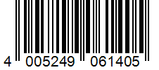 Barcode 4005249061405