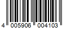 Barcode 4005906004103
