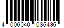 Barcode 4006040035435