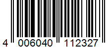 Barcode 4006040112327
