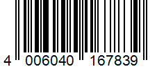 Barcode 4006040167839