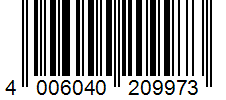 Barcode 4006040209973