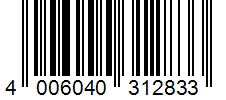 Barcode 4006040312833