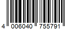 Barcode 4006040755791