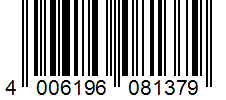Barcode 4006196081379