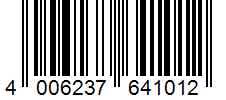 Barcode 4006237641012