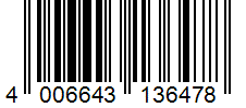 Barcode 4006643136478