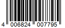 Barcode 4006824007795