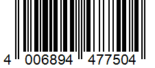 Barcode 4006894477504