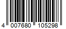 Barcode 4007680105298