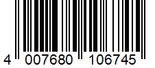 Barcode 4007680106745