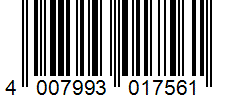 Barcode 4007993017561