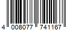 Barcode 4008077741167