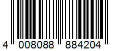 Barcode 4008088884204