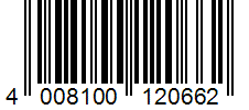 Barcode 4008100120662