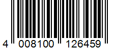 Barcode 4008100126459