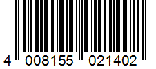 Barcode 4008155021402