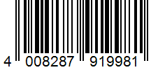Barcode 4008287919981