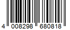 Barcode 4008298680818