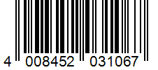 Barcode 4008452031067