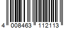 Barcode 4008463112113