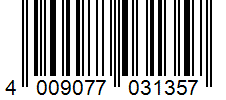 Barcode 4009077031357