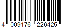 Barcode 4009176226425