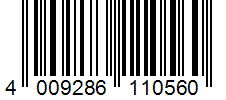Barcode 4009286110560