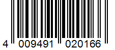 Barcode 4009491020166