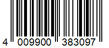 Barcode 4009900383097