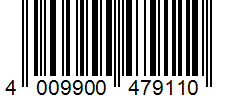 Barcode 4009900479110