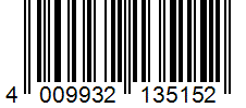 Barcode 4009932135152