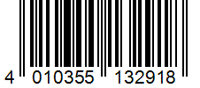 Barcode 4010355132918