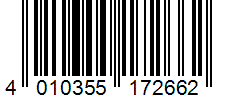 Barcode 4010355172662