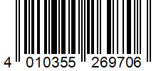 Barcode 4010355269706