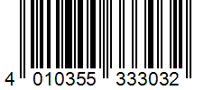 Barcode 4010355333032
