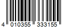 Barcode 4010355333155