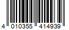 Barcode 4010355414939