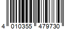 Barcode 4010355479730