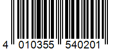 Barcode 4010355540201