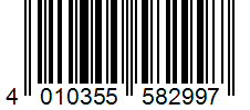 Barcode 4010355582997